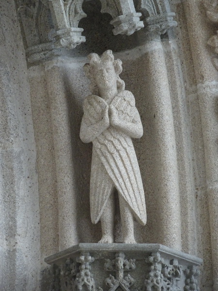 Engel op de Saint-Corentin in Quimper